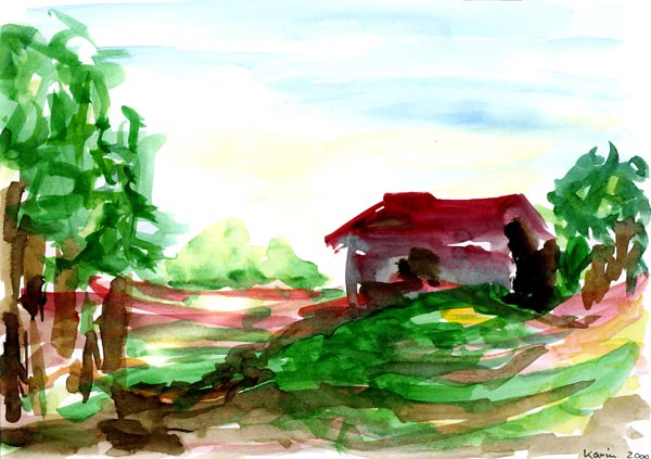 Das Haus am Weg